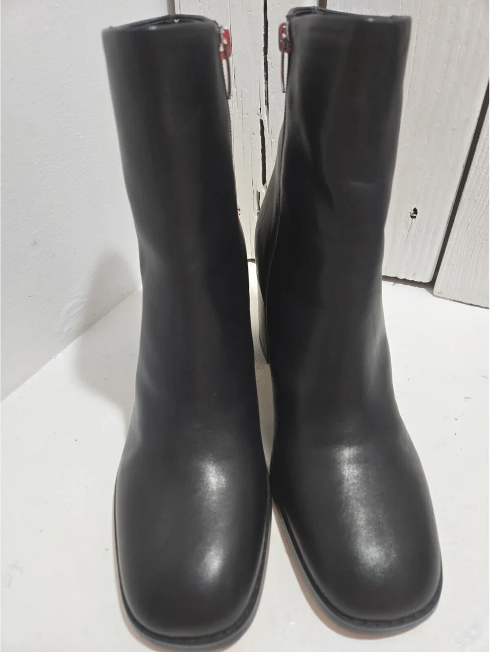 Marc Fisher Women's Lysia Bootie Ankle Boots Black Size 11 M Leather Box30